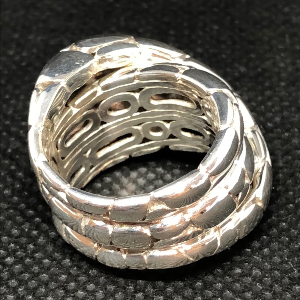 John Hardy Overlap Band ring - Picture 5 of 9